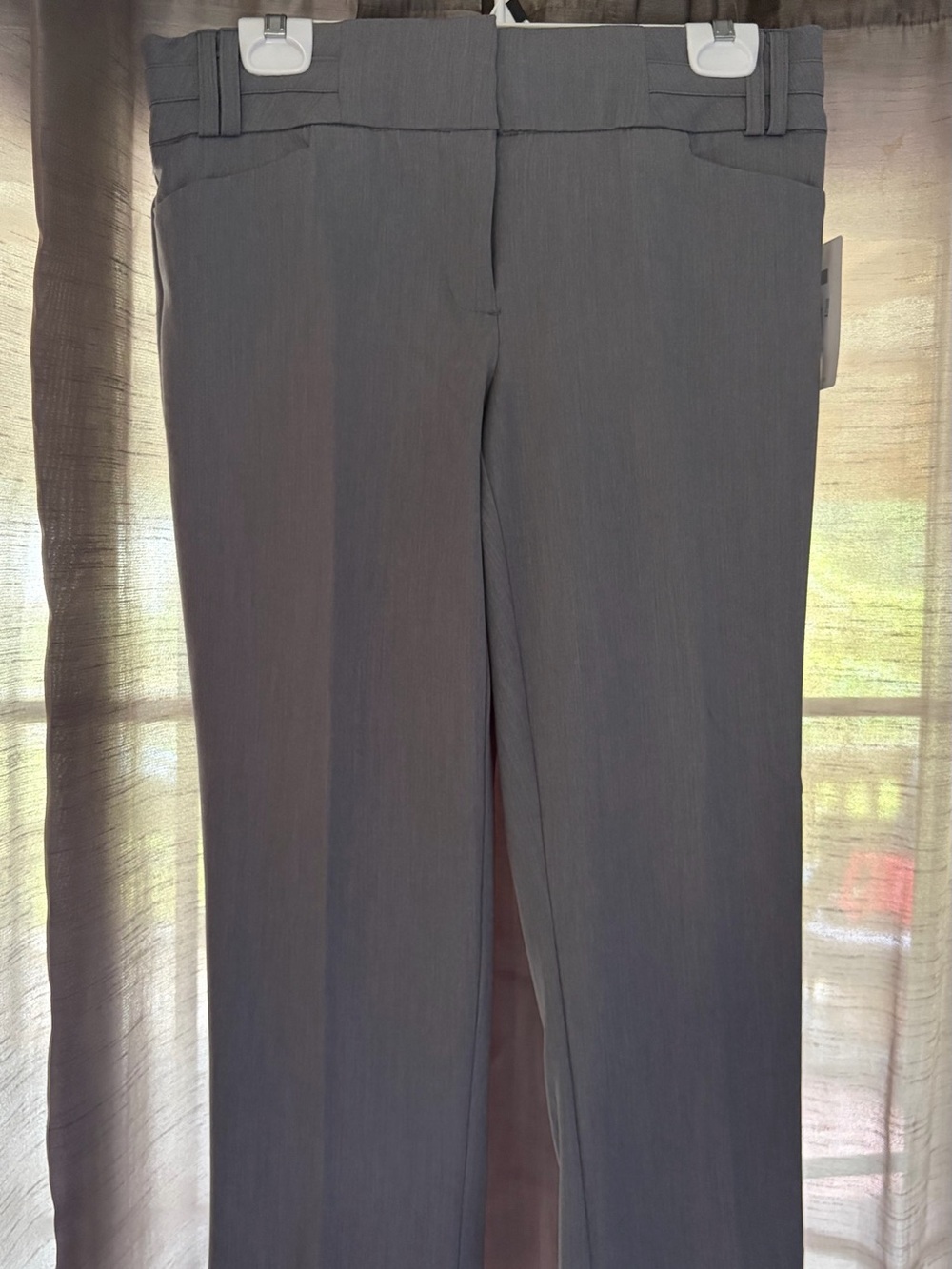 Maurices Gray Straight-Leg Dress Capris